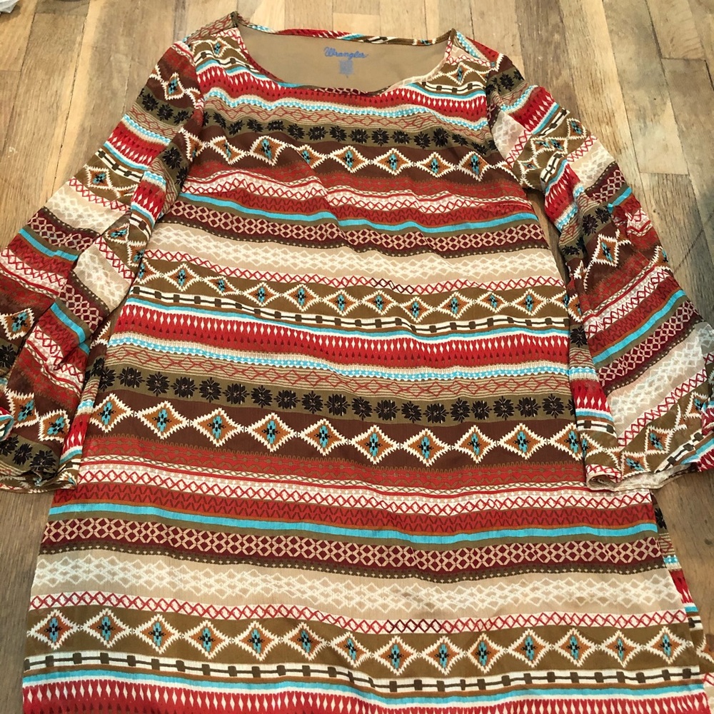 Wrangler knee-length dress